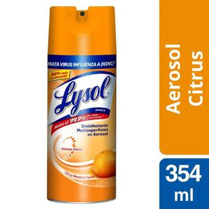 Desinfectante En Aerosol 354grs Citrus Meadows Lysol